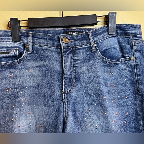 Nine West Slim BoyFriend Jeans - Size 10 - Picture 7 of 9